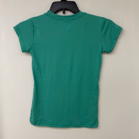 Graphic Women’s Teal T-Shirt Size One Size - Picture 3 of 3